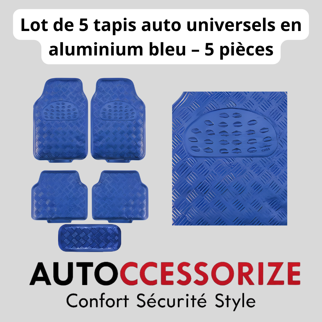 Tapis standard aluminium en couleur