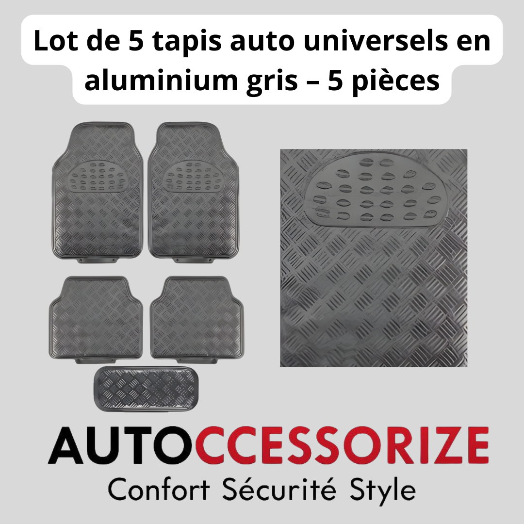 Tapis standard aluminium en couleur